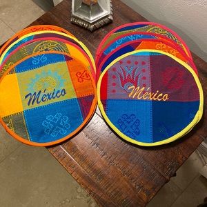 Artesanal tortilla warmers.